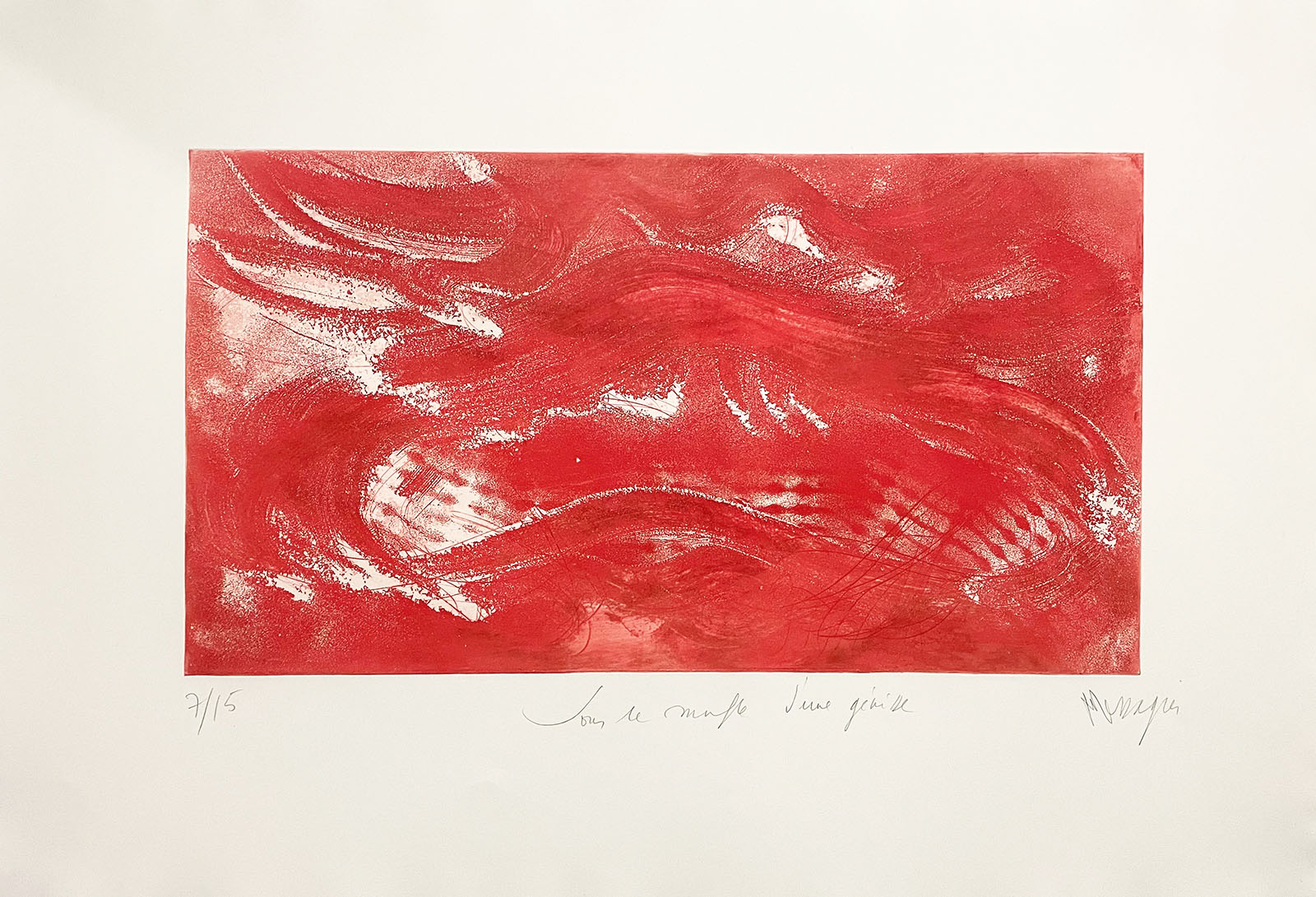 Sous le mufle d'une gnisse, 1971