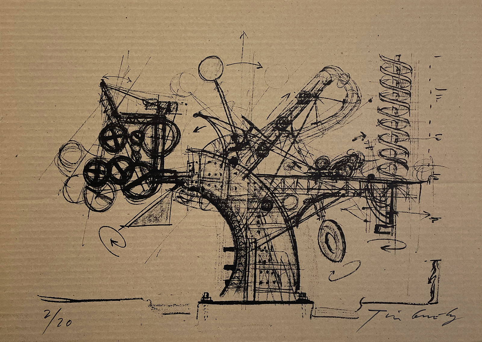 Chaos I - (cat. n286), 1974