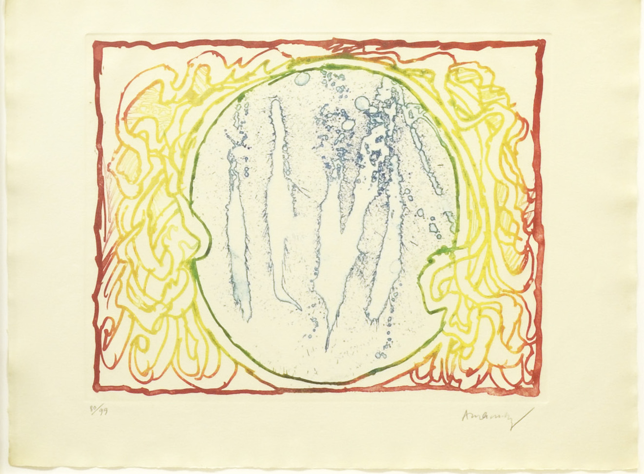 Astres et désastres V (cat.422), 1969